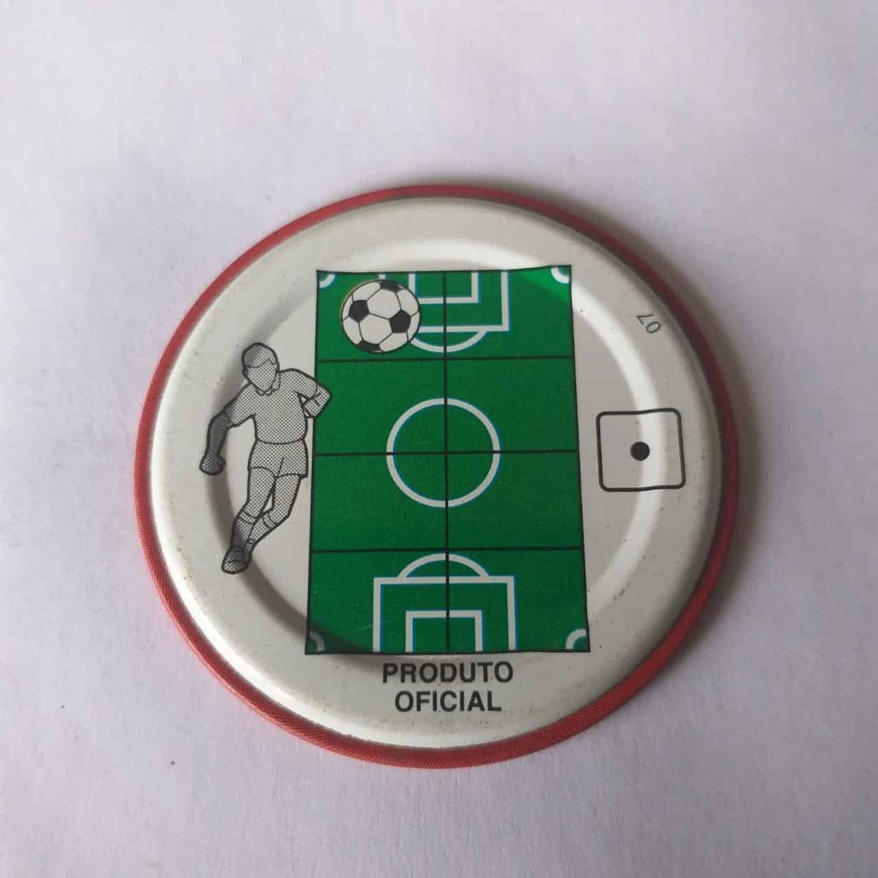 | Casa do Colecionador Tazo Footcap Nº 45 - Souza - Flamengo (Desafio de Campeões - Brasileirão 2007)