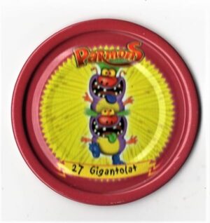 Tazo Metal - Parmons - Parmalat - Estrela - Nº 27 - Gigantolat