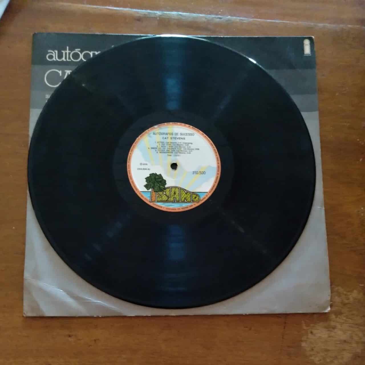 | Casa do Colecionador Vinil LP Cat Stevens / Autógrafos de Sucesso.