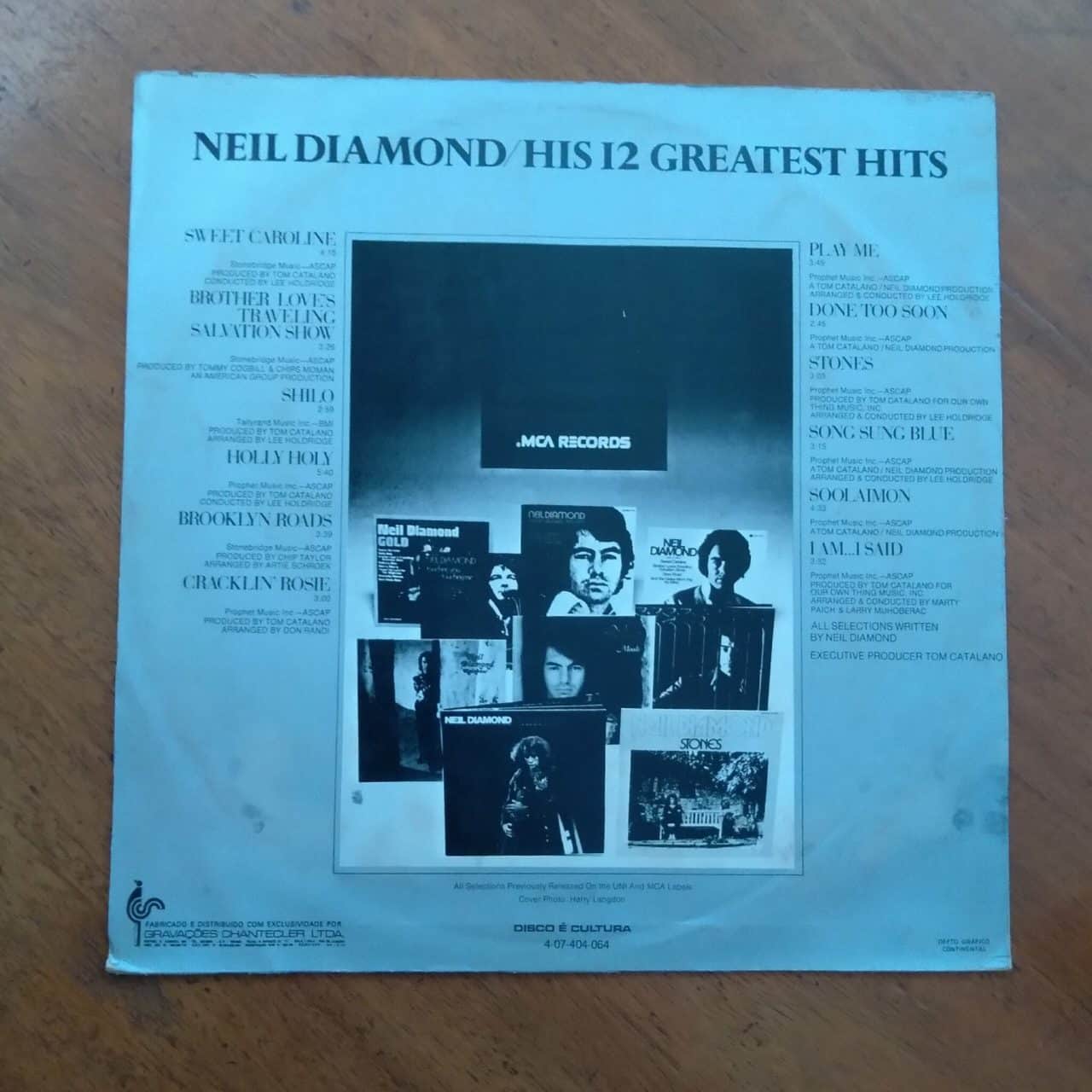 | Casa do Colecionador Vinil LP Neil Diamond / His 12 Greatest Hits