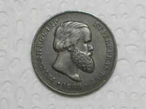 10 Réis - 1869 - Petrus 2º / Bronze / Bela peça / cod. 770.1