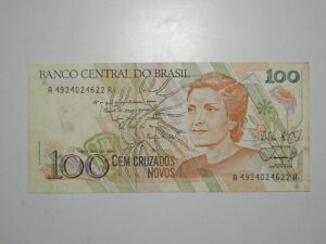 100 Cruzados Novos - C-206 / Flor de Estampa