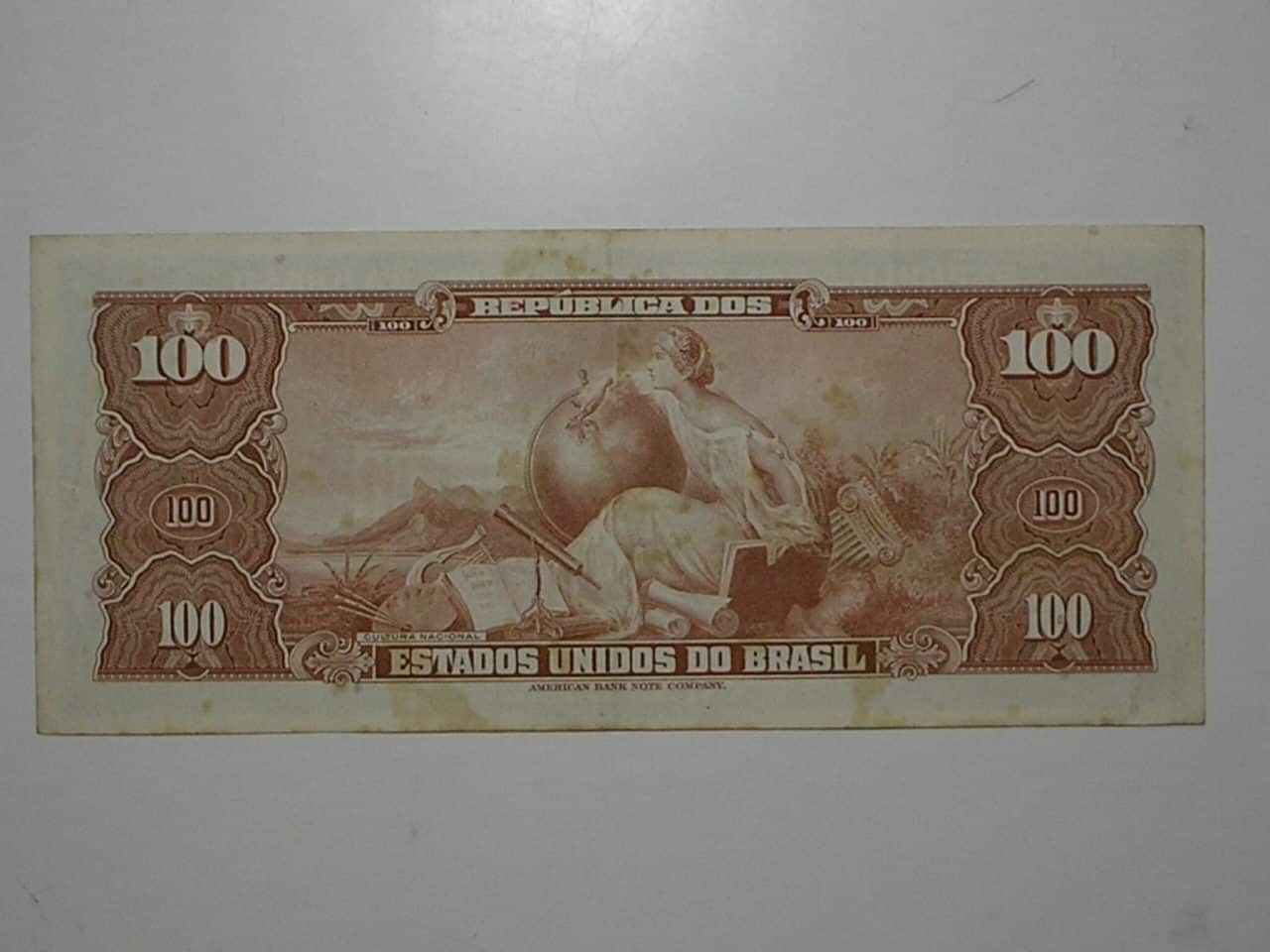 | Casa do Colecionador 100 Cruzeiros C-035 / D.Pedro II / Mbc / 058336
