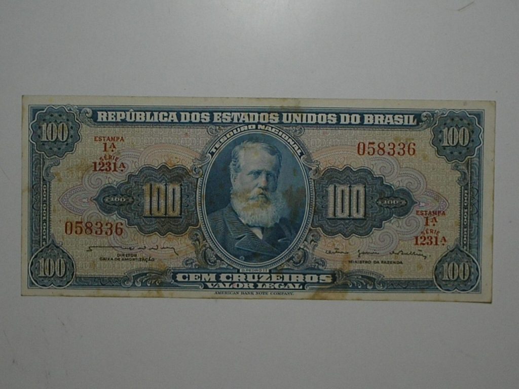 | Casa do Colecionador 100 Cruzeiros C-035 / D.Pedro II / Mbc / 058336