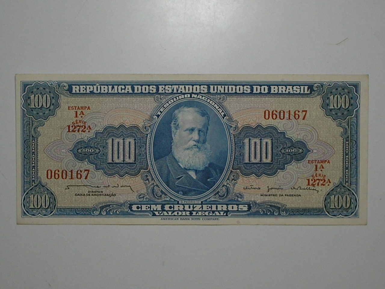 | Casa do Colecionador 100 Cruzeiros C-035 / D.Pedro II / Soberba / 060167