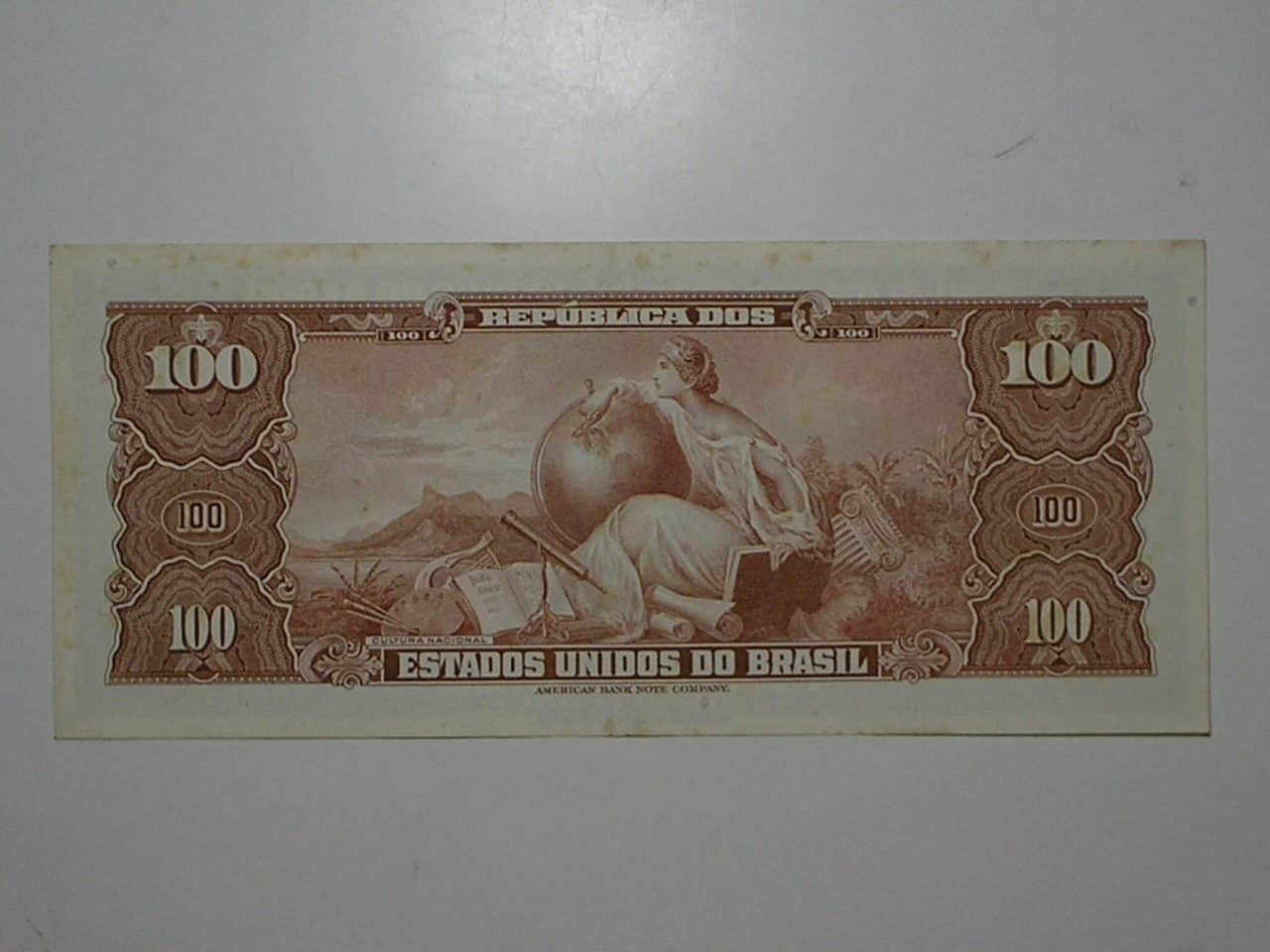 | Casa do Colecionador 100 Cruzeiros C-035 / D.Pedro II / Soberba / 095387