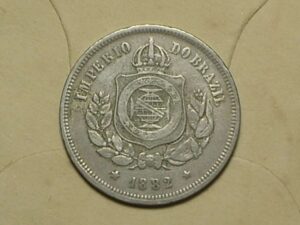 100 Réis - 1882 / Império do Brasil / Mbc / cod. 700