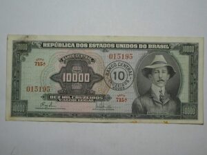 10.000 Cruzeiros C-125 / Sts. Dumont / 015195