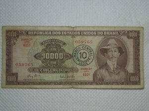 10.000 Cruzeiros C-127 / Santos Dumont / 059765