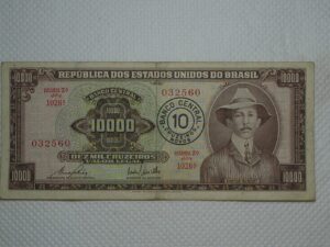 10.000 Cruzeiros C-128 / Santos Dumont / 032560