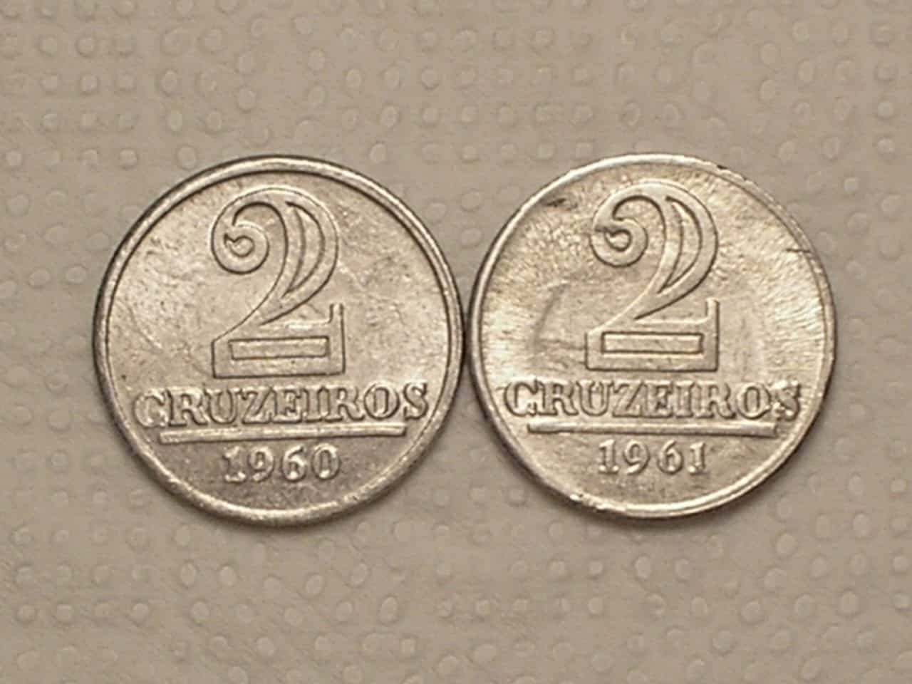 | Casa do Colecionador 2 Cruzeiros - 1960 / 1961 / Flor de Cunho / cod. 590.5