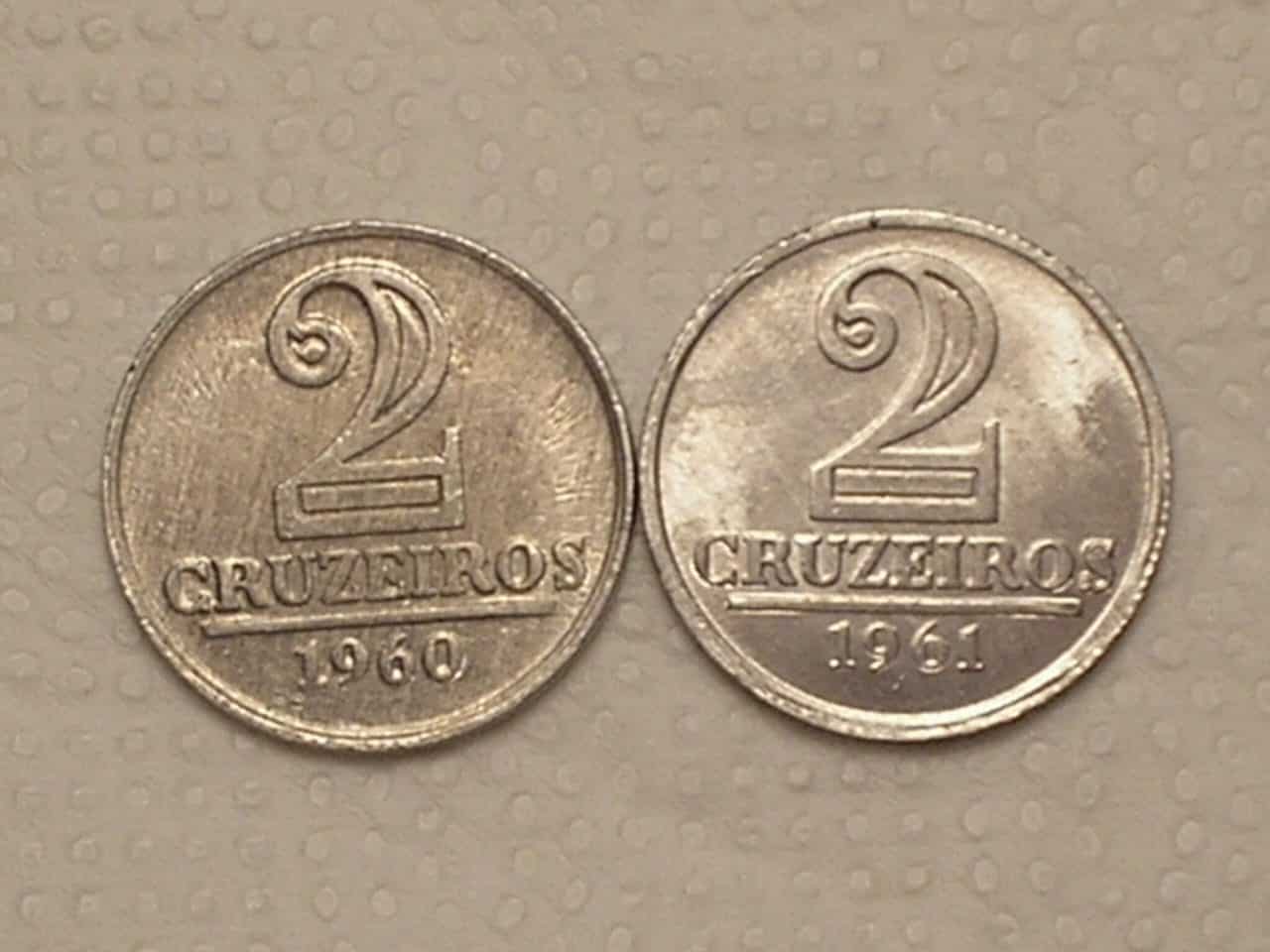 | Casa do Colecionador 2 Cruzeiros - 1960 / 1961 / Flor de Cunho / cod. 590.6