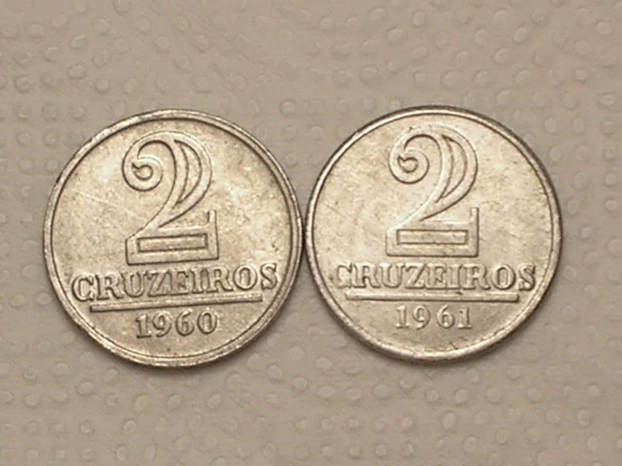 | Casa do Colecionador 2 Cruzeiros - 1960 / 1961 / Flor de Cunho / cod. 590.7