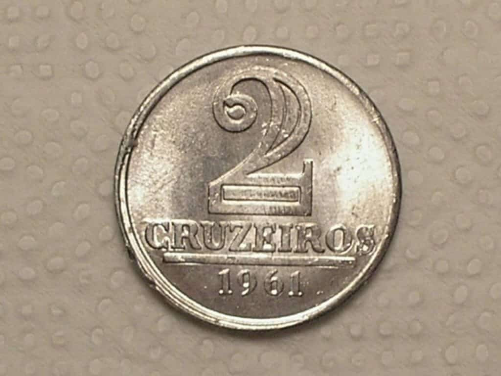| Casa do Colecionador 2 Cruzeiros - 1961 / Flor de Cunho / cod.590.1