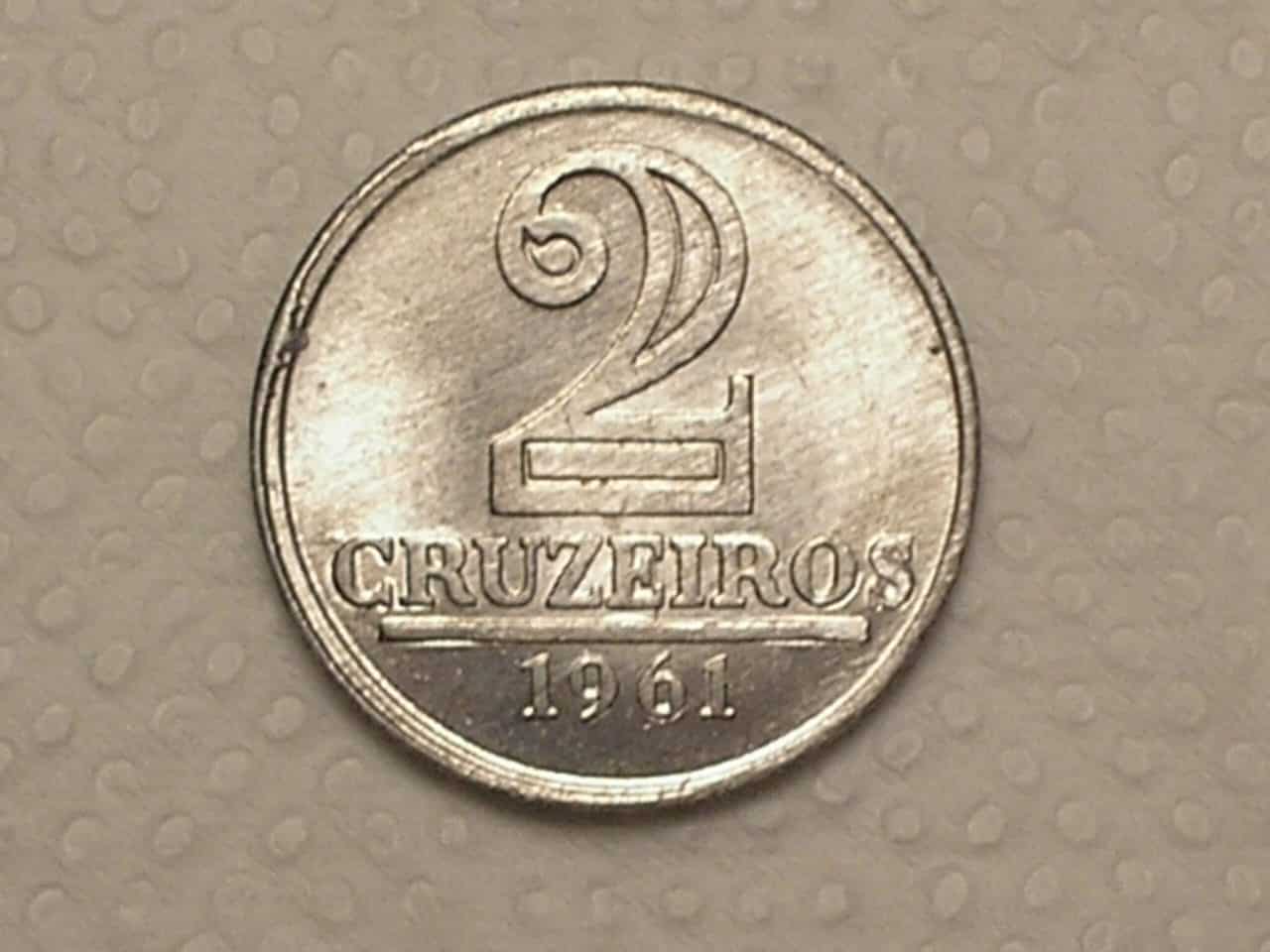 | Casa do Colecionador 2 Cruzeiros - 1961 / Flor de Cunho / cod.590.2