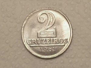 2 Cruzeiros - 1961 / Flor de Cunho / cod.590.3