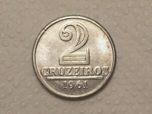 2 Cruzeiros - 1961 / Flor de Cunho / cod.590.4
