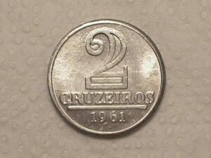 2 Cruzeiros - 1961 / Flor de Cunho / cod.590.7