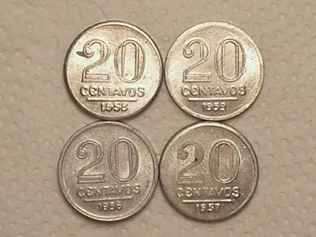 20 Centavos - 1956 / 1957 / 1958 / 1959 ... Sob/Flor / cod. 760.5