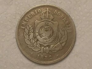 200 Réis - 1882 / BC/Mbc / Data escassa / cod. 310