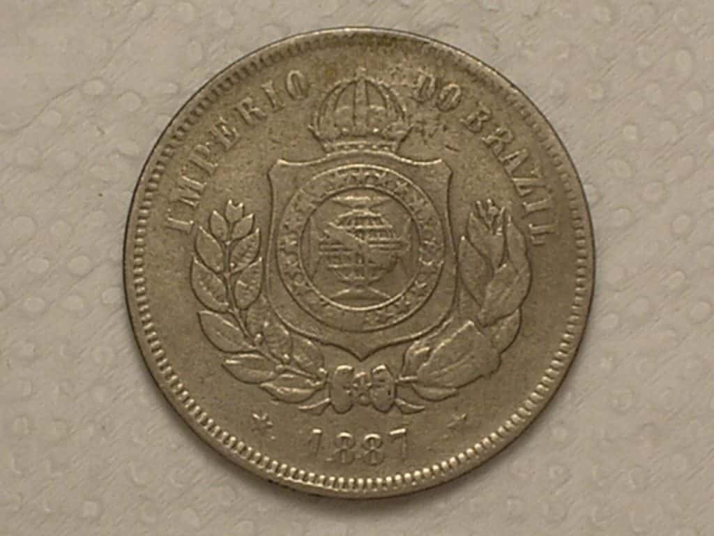 | Casa do Colecionador 200 Réis - 1887 / Data Escassa / Bc/Mbc / Cod.310.2