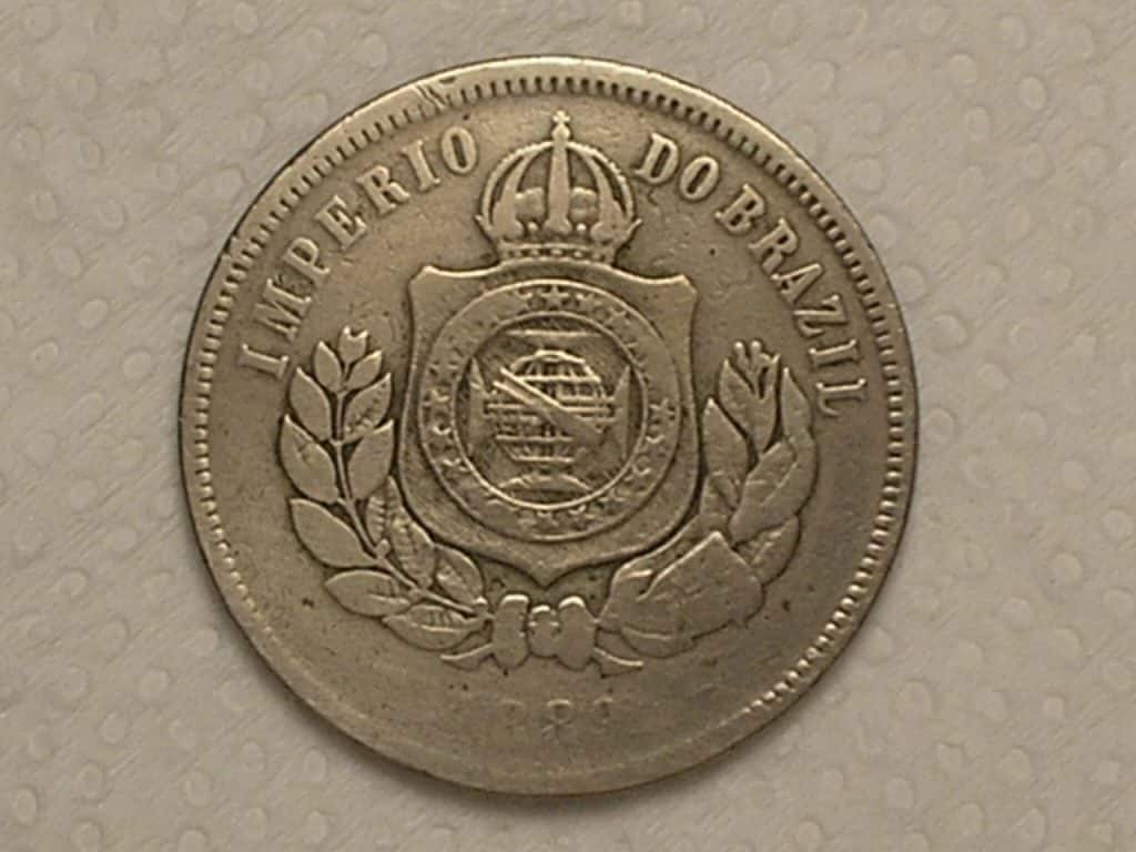 | Casa do Colecionador 200 Réis - 1889 - Império / Data Escassa / Bc/Mbc / Cod.310.3