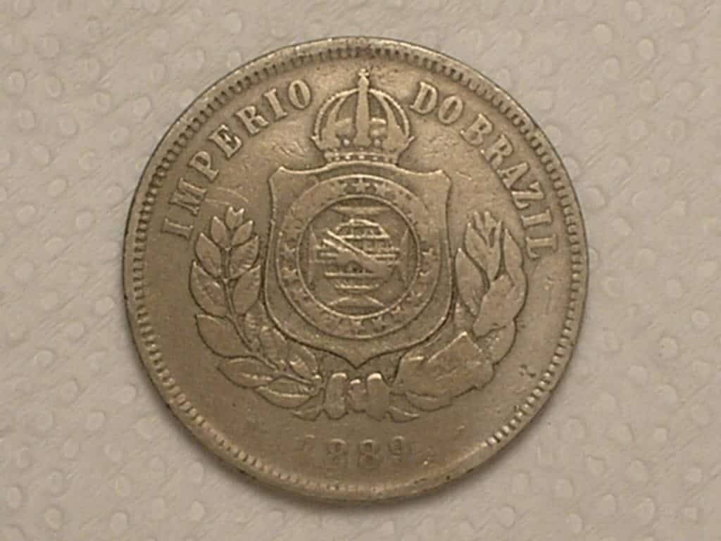 | Casa do Colecionador 200 Réis - 1889 - Império / Data Escassa / Cod.310.1