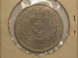 200 Réis - 1889 - Império / Mbc - bonita / Data Escassa / Cod.310.4