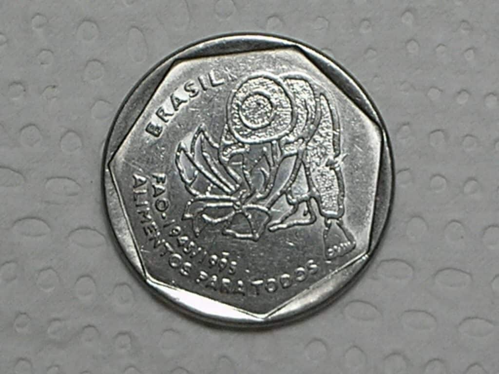| Casa do Colecionador 25 Centavos - 1995 / Fao - Flor de Cunho / Cod. 770-2
