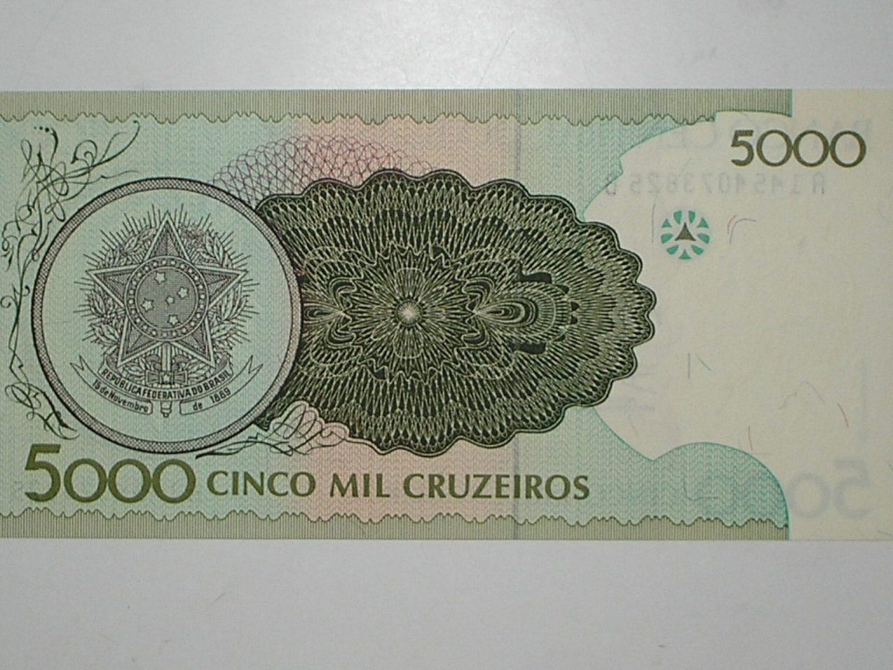 | Casa do Colecionador 5 Cruzeiros Sku 610