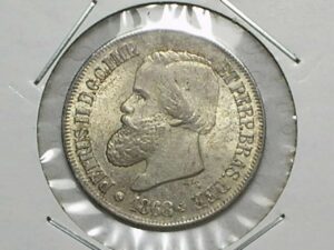 500 Réis - 1868 / Petrus 2º - Império / Sob/Fc/ cod. 500