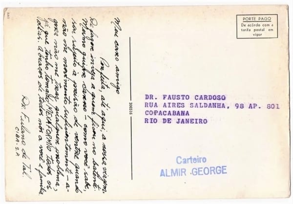 | Casa do Colecionador Aéreos - RHM A058 (Usado) 10º Congresso Brasileiro de Esperanto/RJ - 16/04/1945