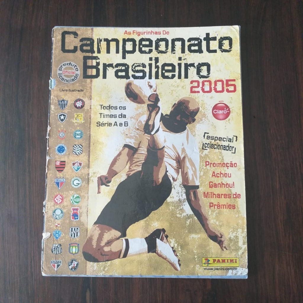 Álbum de Figurinhas - Campeonato Brasileiro 2005 (Vazio)