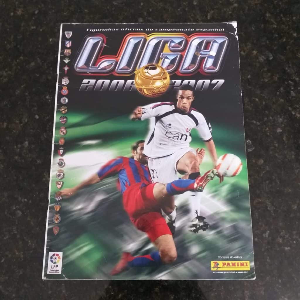 Álbum de Figurinhas - Campeonato Espanhol - Liga 2006-2007 (Vazio) 2006