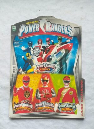 Álbum de Figurinhas - Geração Power Rangers (Incompleto com 61 fig coladas - SUCATA) 2006