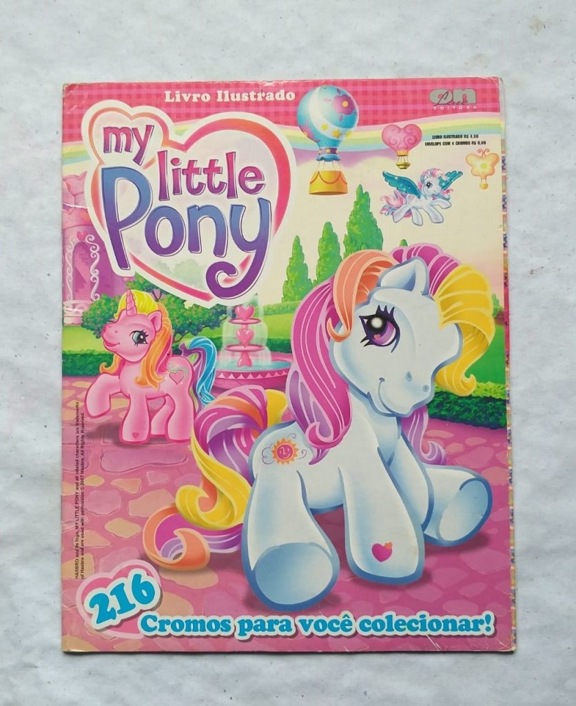 | Casa do Colecionador Álbum de Figurinhas - My Little Pony (Incompleto com 60 fig coladas) 2007