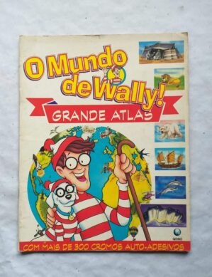 Álbum de Figurinhas - O Mundo de Wally (Incompleto com 51 fig coladas) 1997