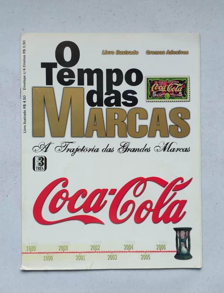 | Casa do Colecionador Álbum de Figurinhas - O Tempo das Marcas - Coca Cola (Incompleto) 2006