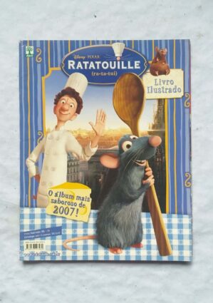 Álbum de Figurinhas - Ratatouille - Disney Pixar (Incompleto com 33 fig coladas) 2007
