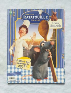 Álbum de Figurinhas - Ratatouille - Disney Pixar (Incompleto com 5 fig coladas) 2007