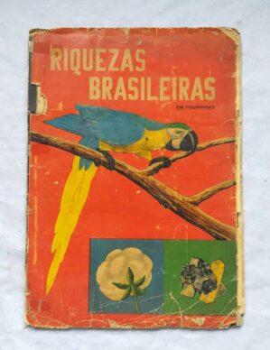 Álbum de Figurinhas - Revista Aquarela Nº 7 - Riquezas Brasileiras - 2ª parte (Incompleto com 101 fig coladas - SUCATA) 1960