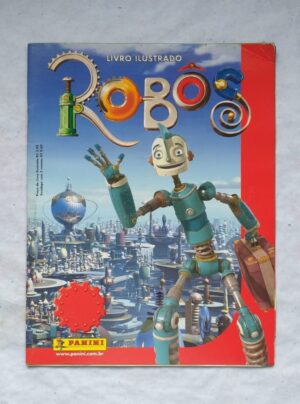 Álbum de Figurinhas - Robôs (Incompleto com 59 fig coladas) 2005