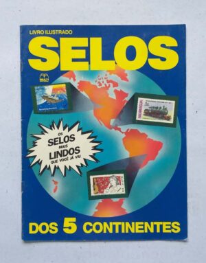 Álbum de Figurinhas - Selos (Incompleto com 71 fig coladas) 1991
