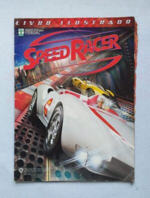 Álbum de Figurinhas - Speed Racer (Incompleto com 123 fig coladas - SUCATA) 2008