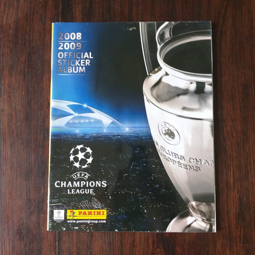 Álbum de Figurinhas - Uefa Champions League 2008/2009 (Vazio) 2008
