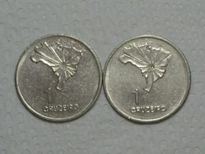 Bordas Invertidas) 1 Cruzeiro - 1972 / Sesquicentenário da |Independência / cod. 570a.4