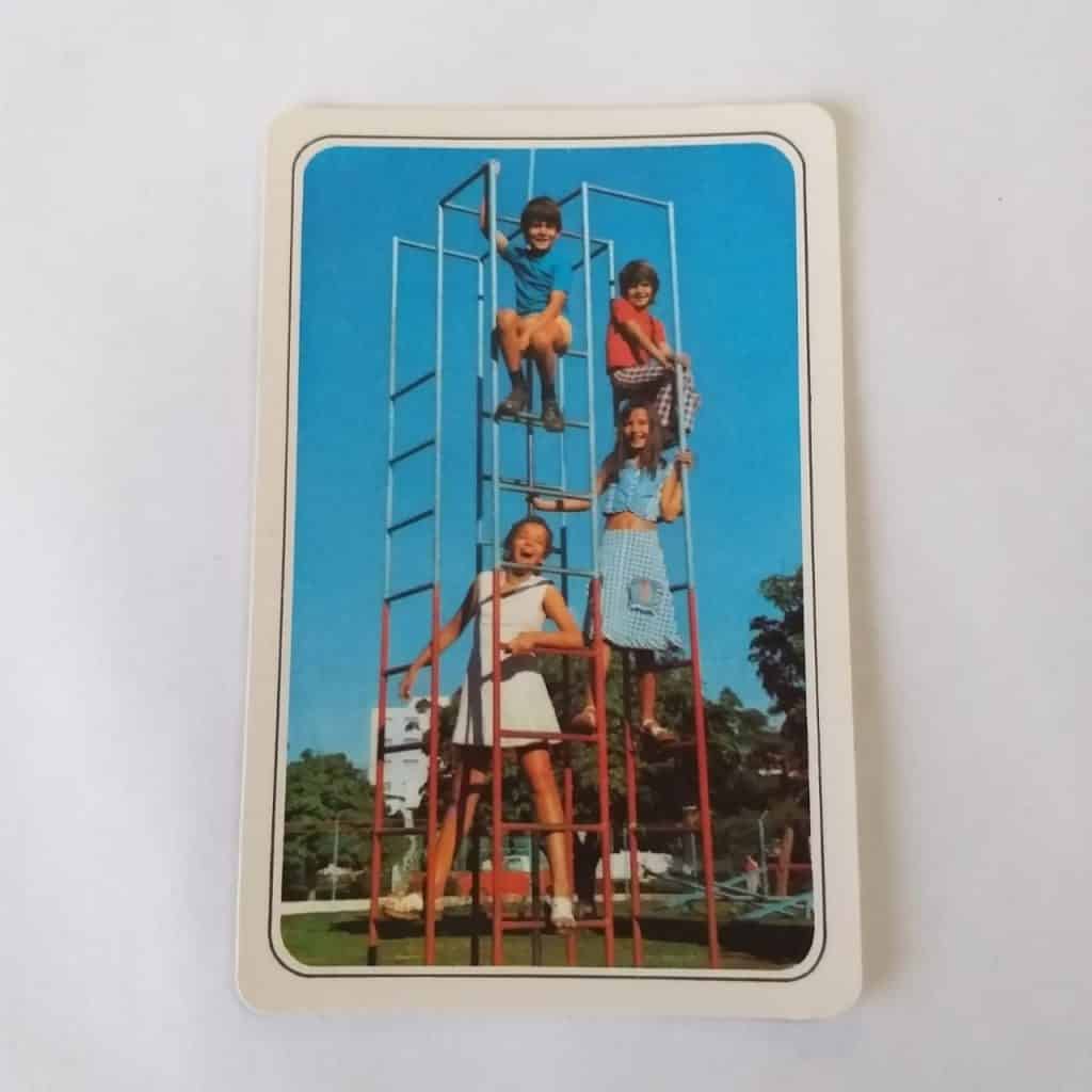 Calendário de Bolso (Tema Crianças) - Ano 1976
