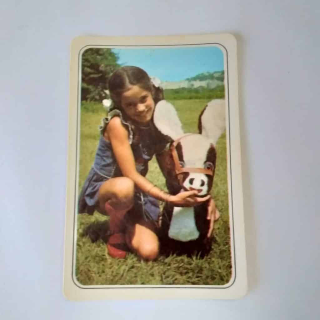Calendário de Bolso (Tema Crianças) - Ano 1977