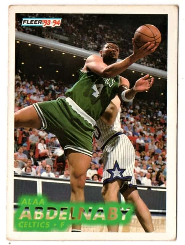 | Casa do Colecionador Card Fleer NBA - 9 - Alaa Abdelnaby - Boston Celtics - 1993 / 1994