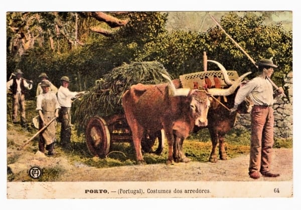 | Casa do Colecionador Cartao Postal Antigo - Portugal - Porto - Costumes de Arredores - Anos 1907